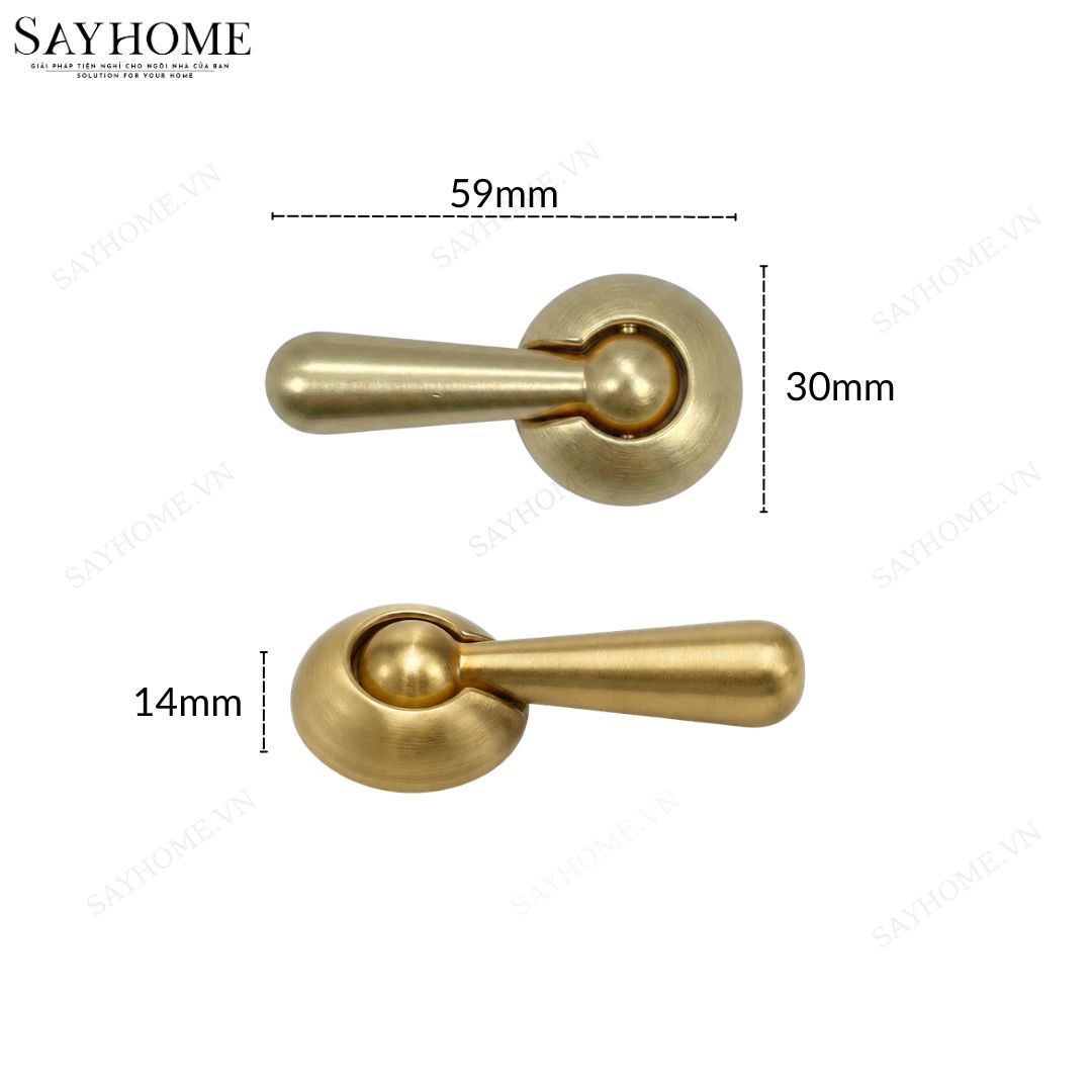 Tay nắm tủ tân cổ điển màu vàng gold SH2801 tại thành phố Hồ Chí Minh