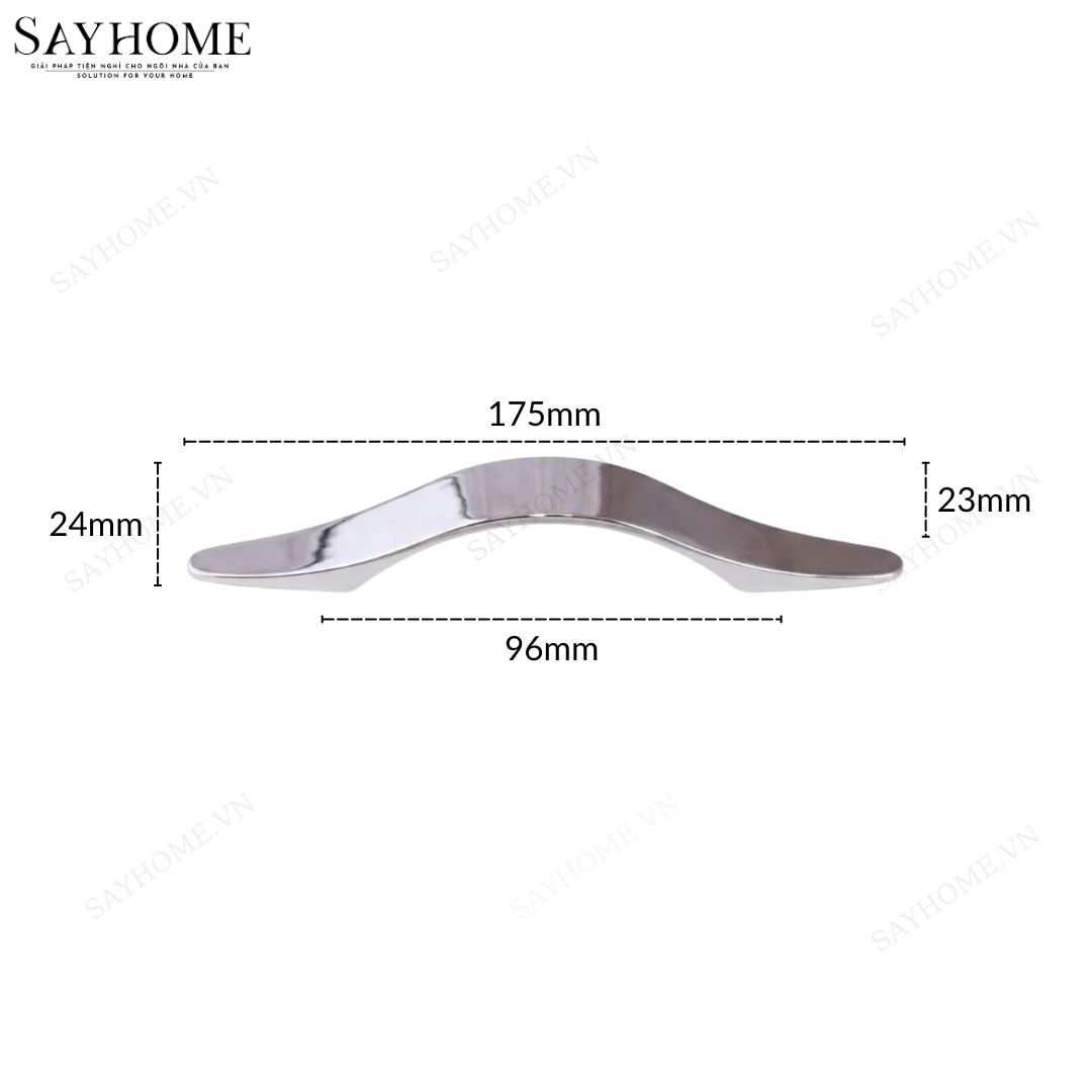 Tay nắm tủ hiện đại màu inox SH8811 tại thành phố Hồ Chí Minh