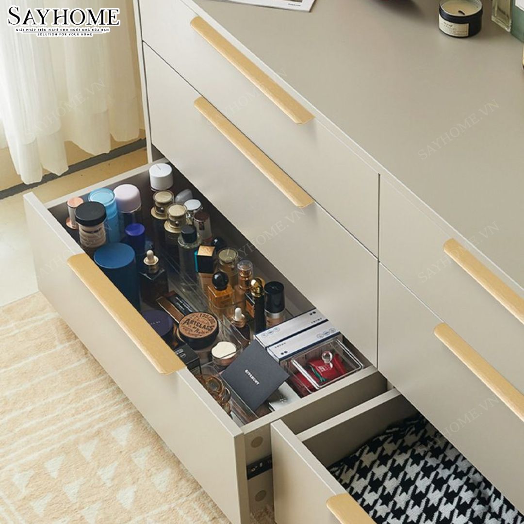 Tay nắm tủ hiện đại màu vàng gold SH260 tại thành phố Hồ Chí Minh