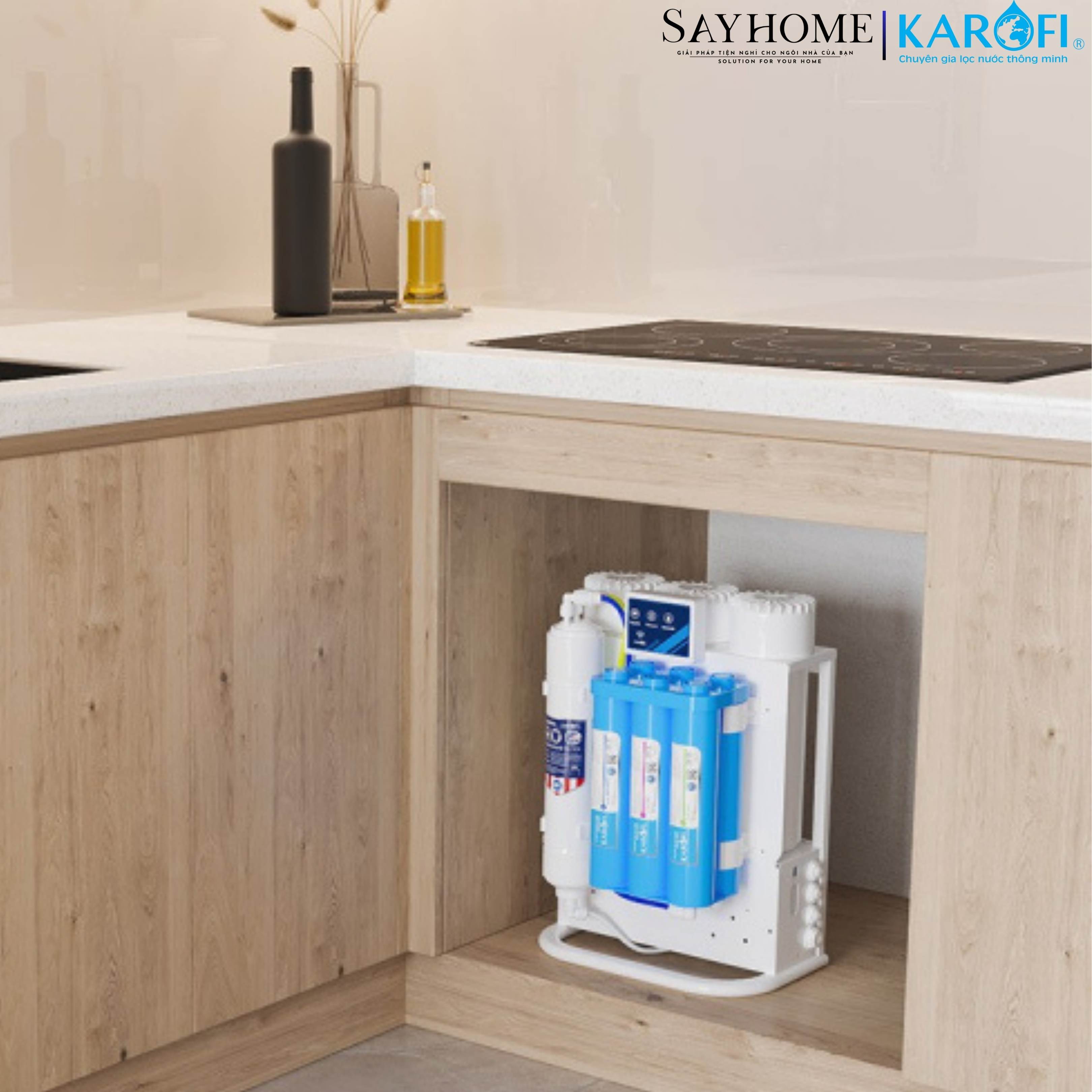 Máy lọc nước để gầm 10 lõi lọc KAROFI KAQ-U95 - NEW 2025 tại thành phố Hồ Chí Minh
