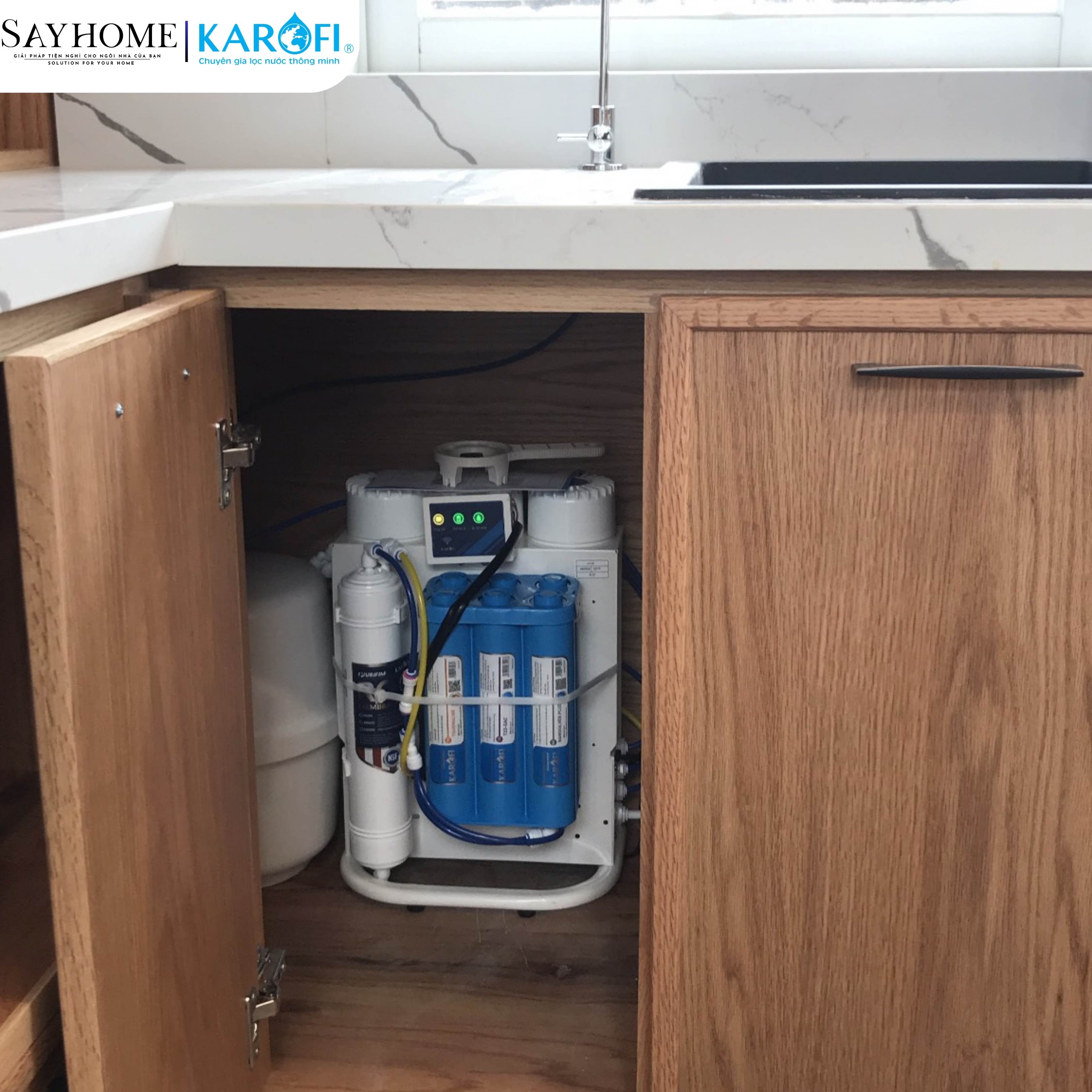 Máy lọc nước để gầm 10 lõi lọc KAROFI KAQ-U95 - NEW 2025 tại thành phố Hồ Chí Minh
