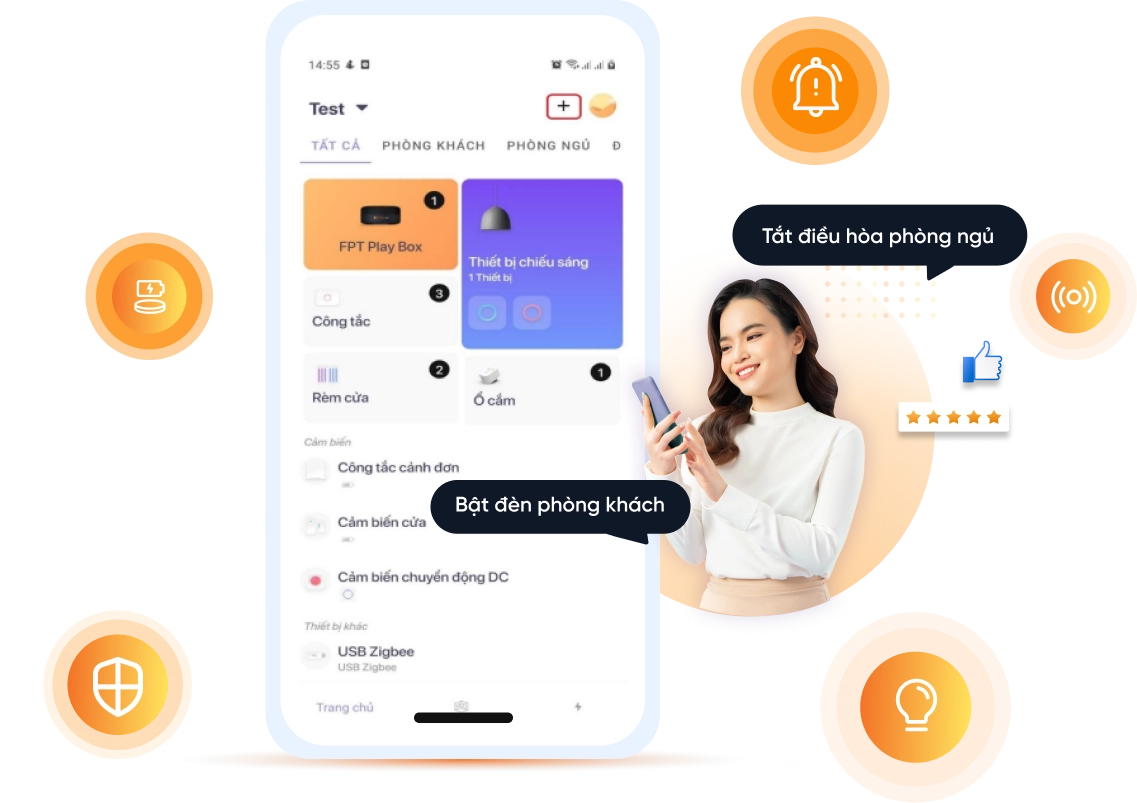 Ảnh minh họa giải pháp thông minh FPT