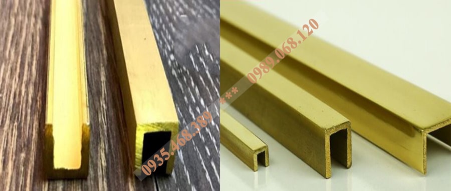 Nẹp đồng chữ U