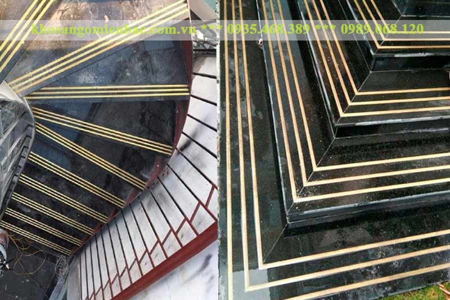 Nẹp đồng cầu thang