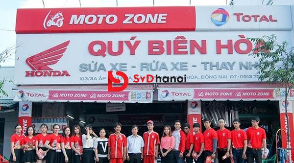 Mẫu biển hiệu sửa xe Quý Biên Hòa bằng alu