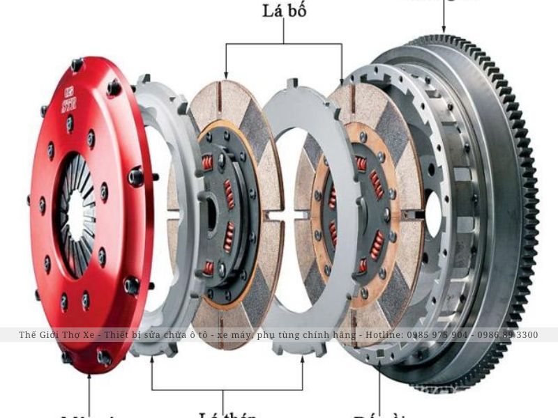 Cấu tạo côn xe máy