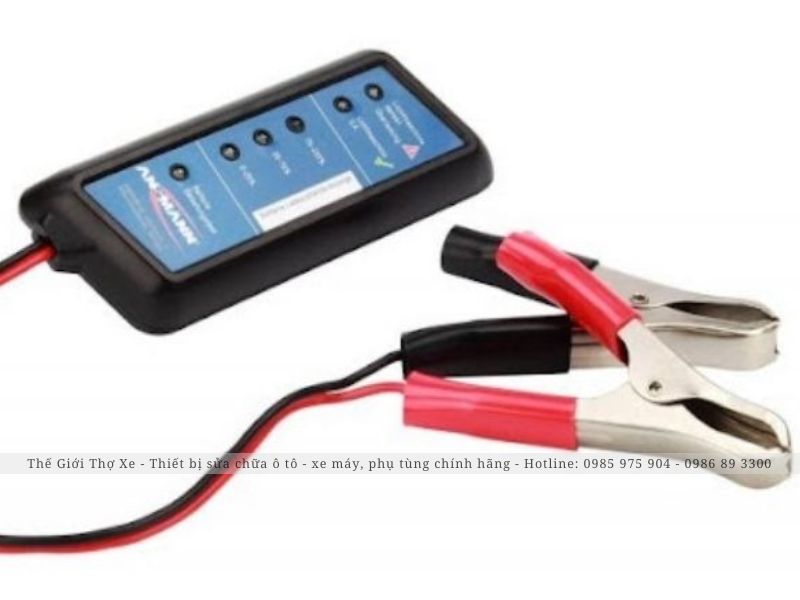 Đèn đo mạch để kiểm tra hoạt động của bình acquy khô