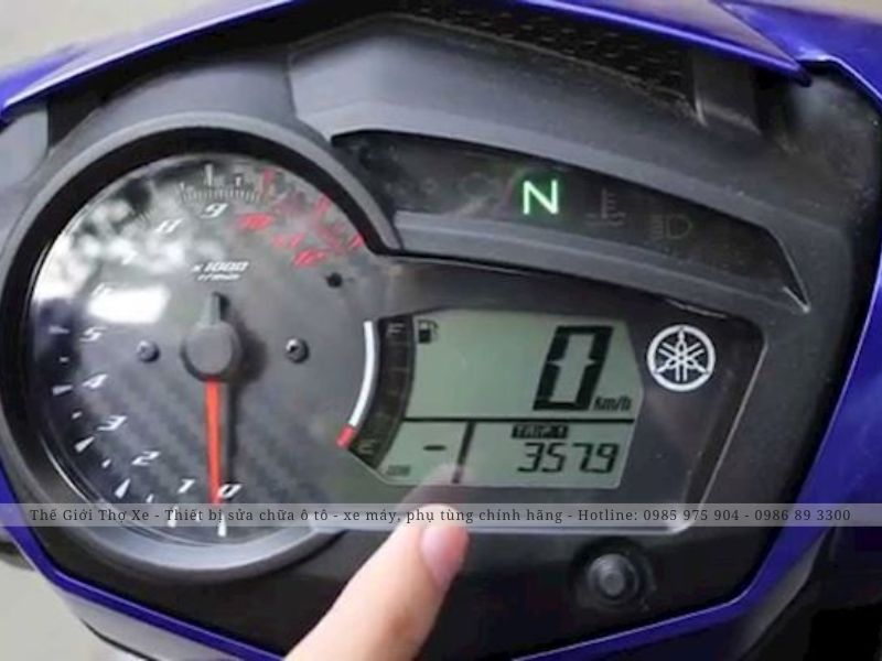 Tua đồng hồ xe máy có thể làm giảm số km xe đã di chuyển