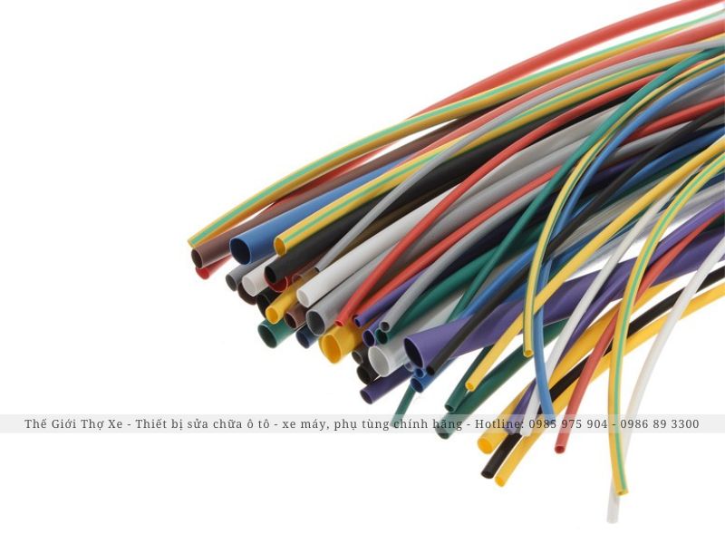 Ống co nhiệt được chia làm nhiều loại với các chất liệu khác nhau