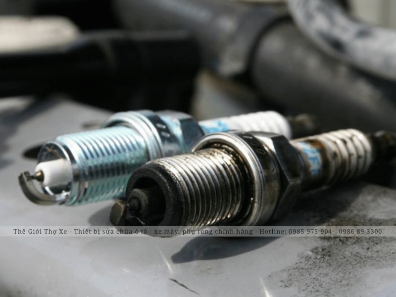 Bugi sử dụng lâu ngày khiến xe khó nổ, động cơ yếu, dư xăng