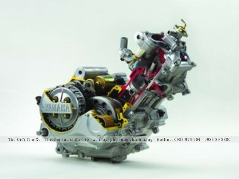 Thể tích buồng cháy xe máy là thế tích không gian trong động cơ đốt trong