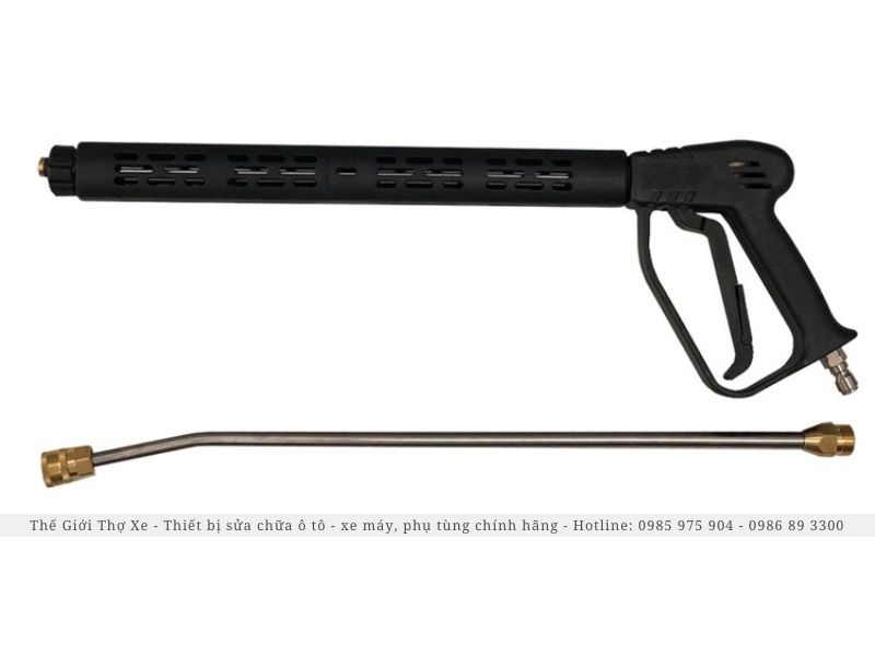 Lỗi súng rửa xe ra nước yếu, chậm, lượng nước ít