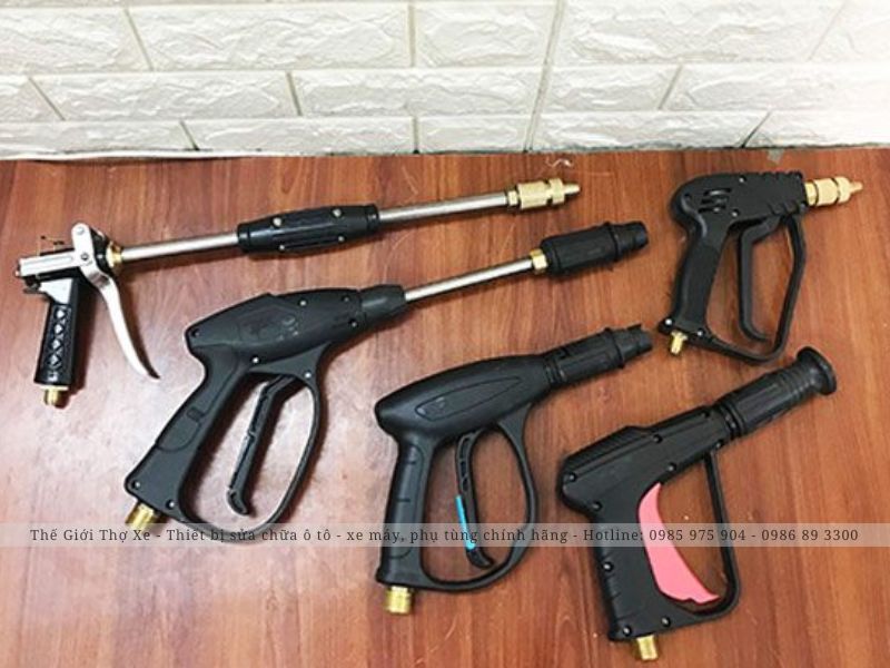 Cần sử dụng súng rửa xe đúng kỹ thuật