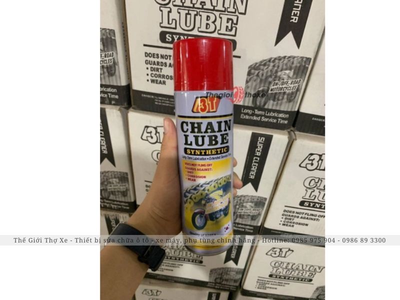 Chai xịt dưỡng sên 3T Chain Lube chuyên dụng