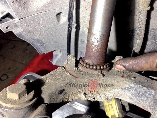 Thay chén cổ xe máy