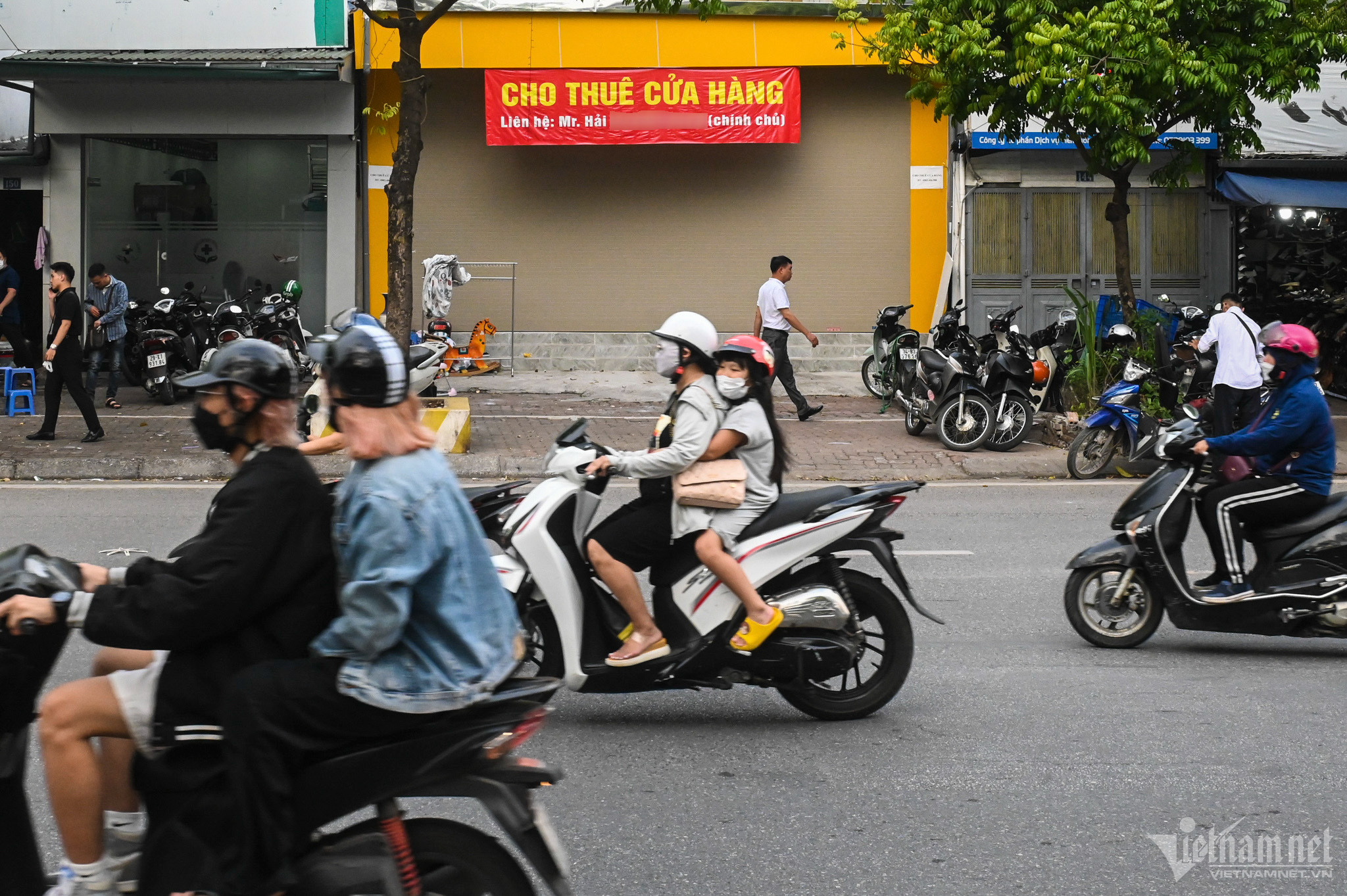 Thuê mặt bằng sửa chữa xe máy