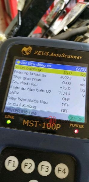 Kiểm tra trên máy đọc lỗi