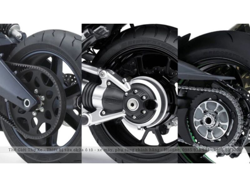 Dây curoa và dây sên đều có những ưu và nhược điểm nhất định