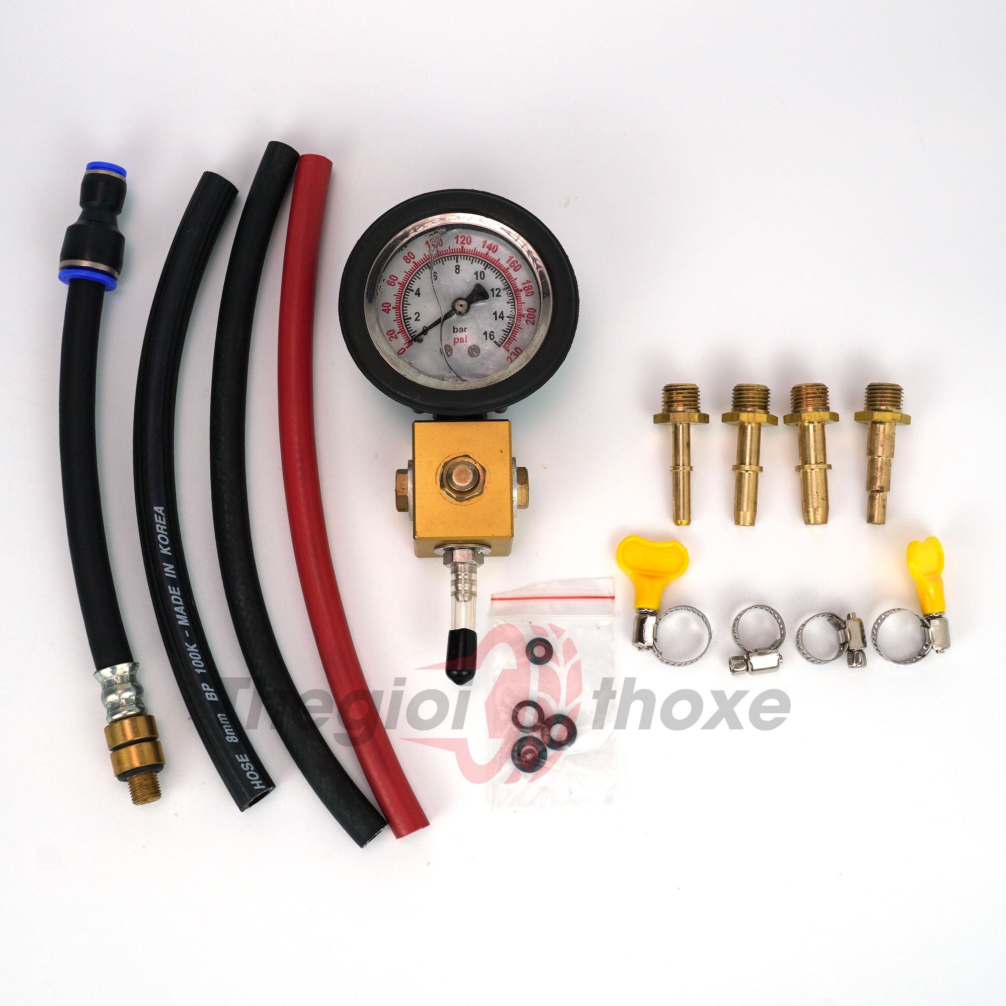 Bộ đo áp suất bơm xăng buồng đốt xe máy