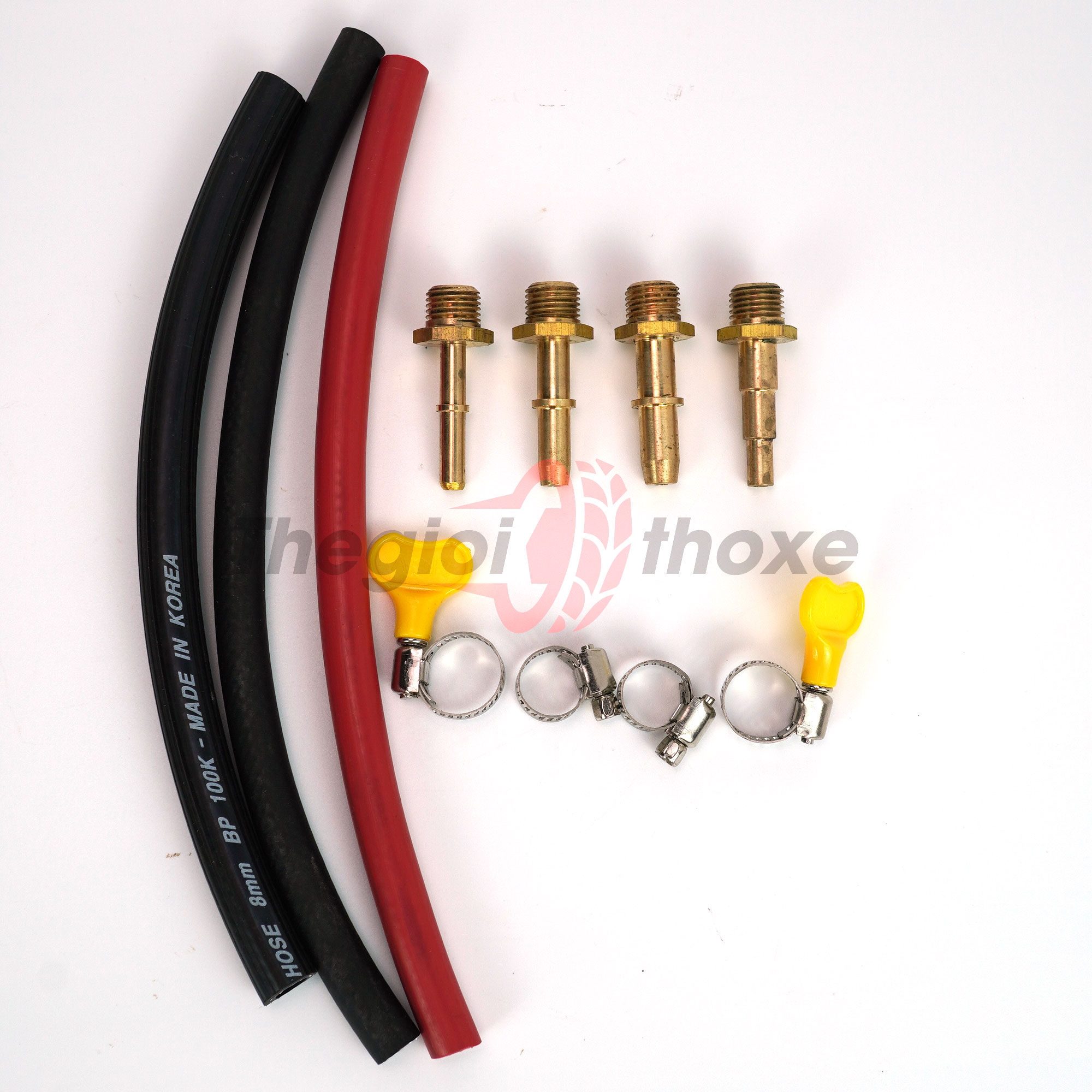 Phụ kiện đo được làm từ tio thủy lực và cút đồng