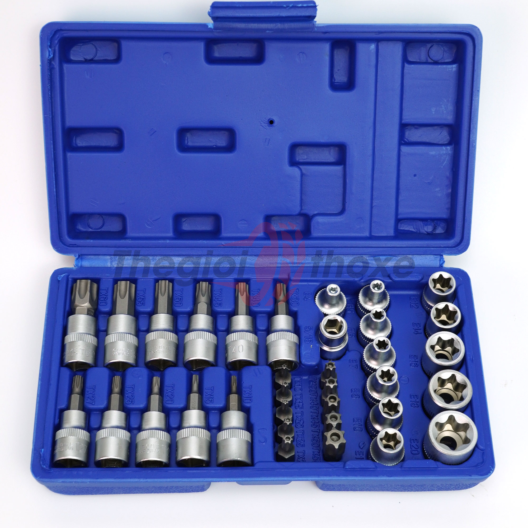 Bộ khẩu e 34 chi tiết