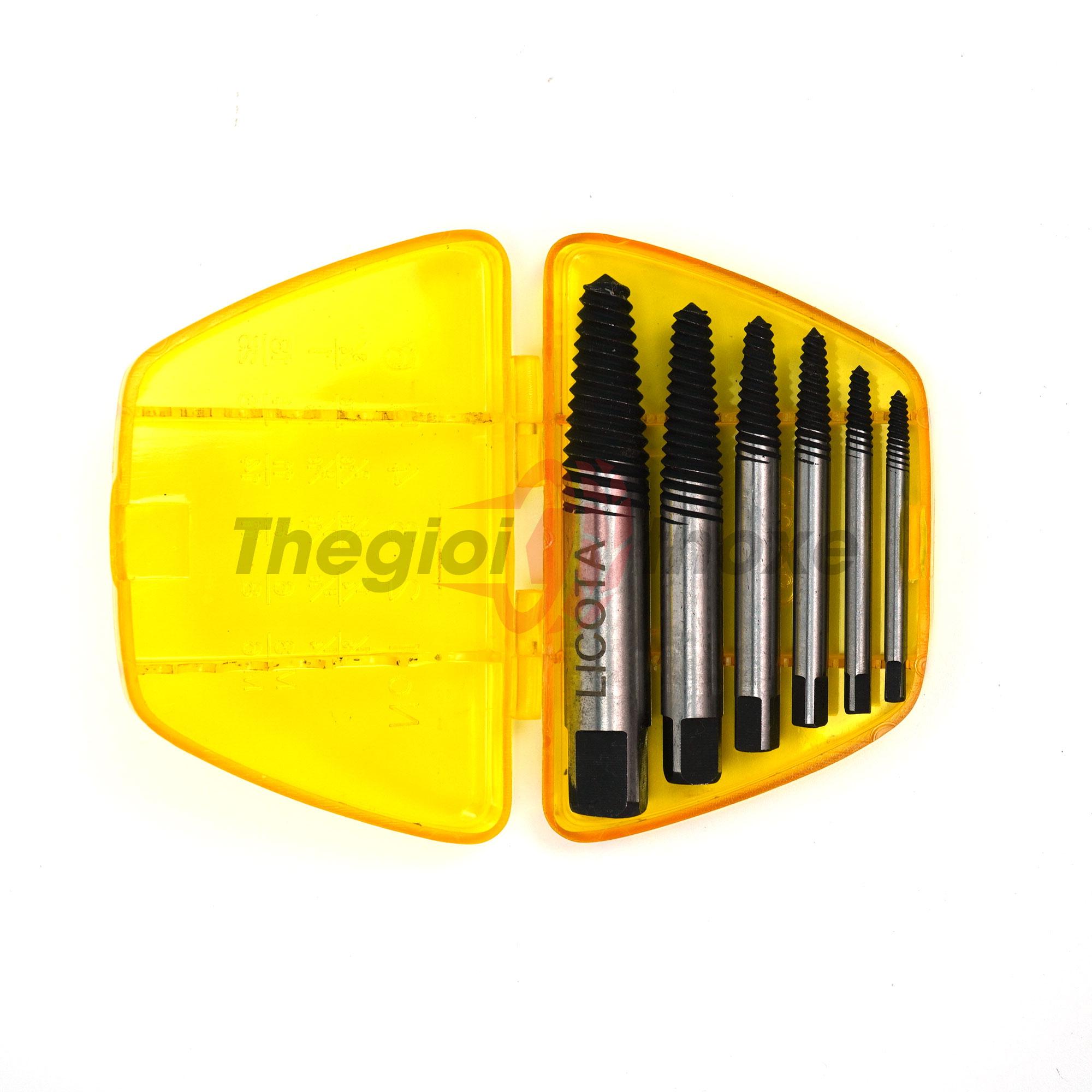 Bộ mũi khoan lấy ốc gãy Licota TAP-50004