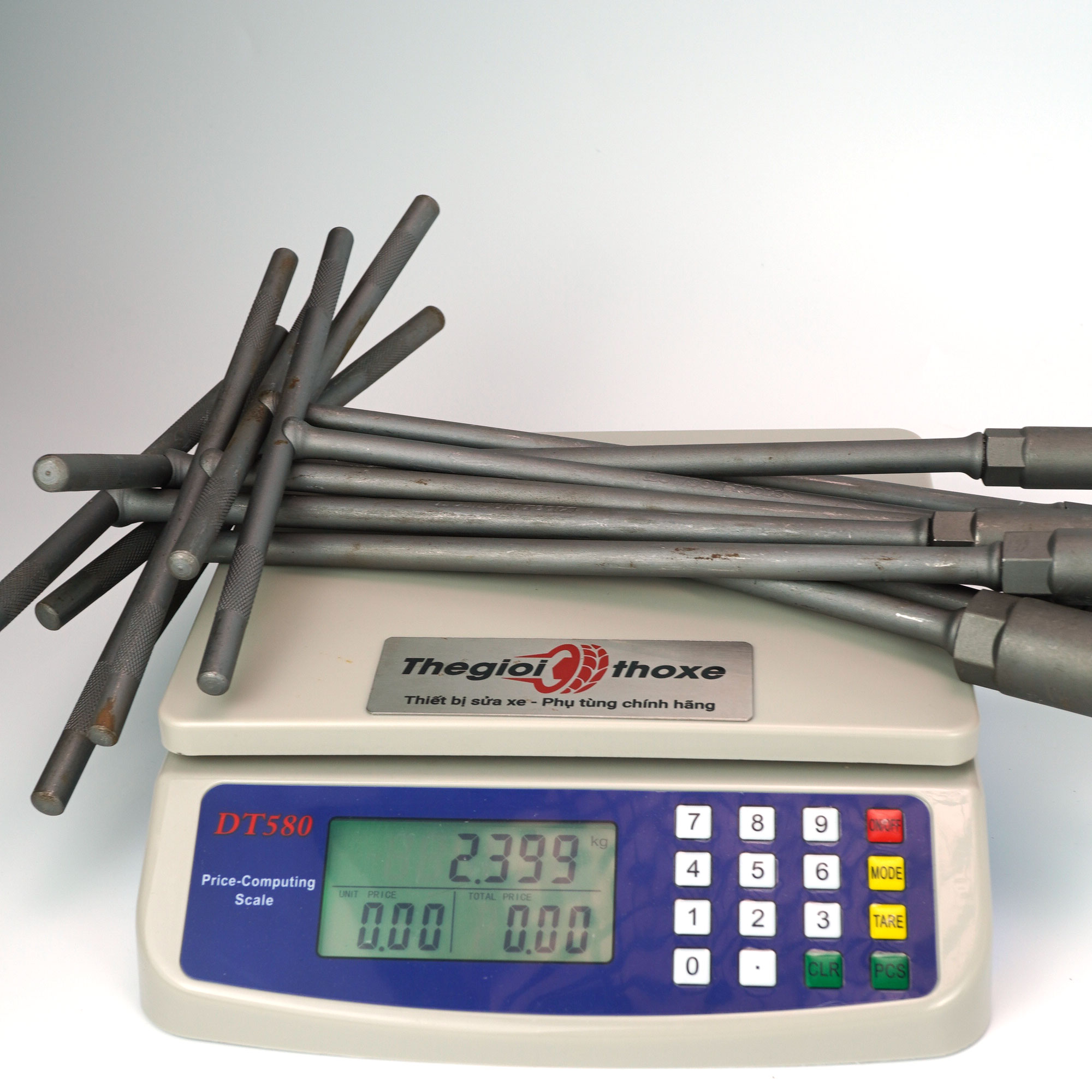 Bộ chữ T sửa xe máy thép đen