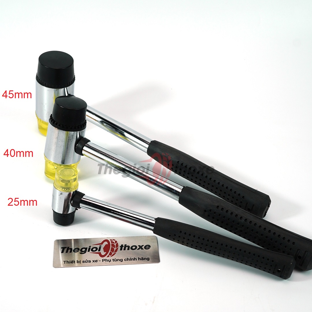 Búa cao su 2 đầu tại Thế Giới Thợ Xe