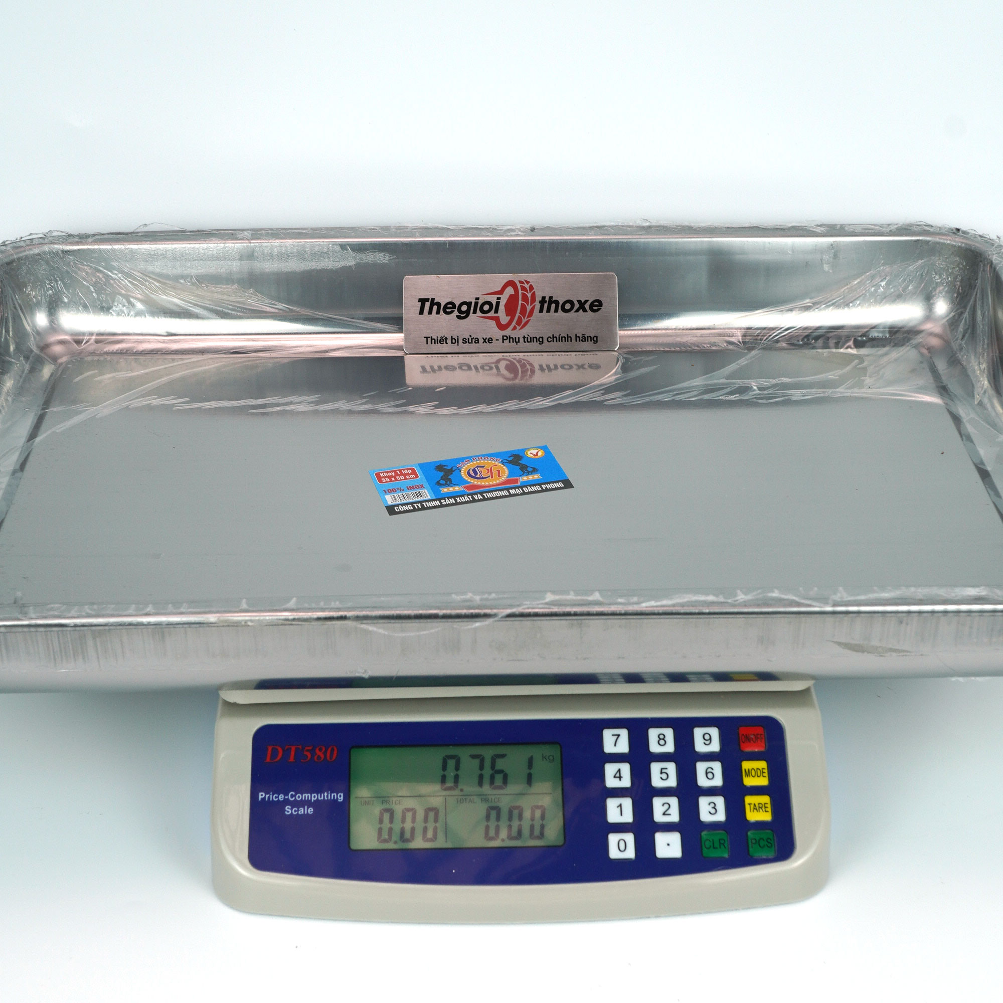 Khay inox 35x50mm