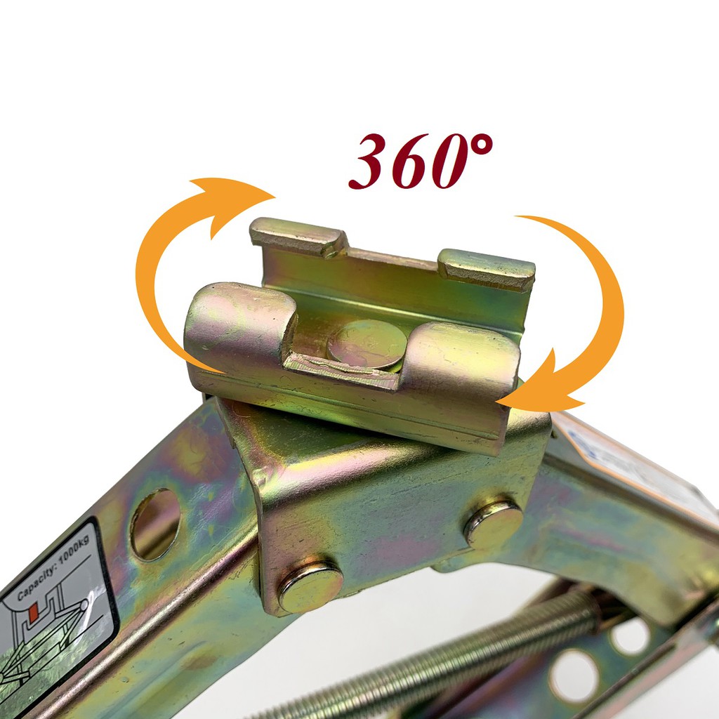 Đầu xoay 360 độ phù hợp với nhiều góc kích khác nhau