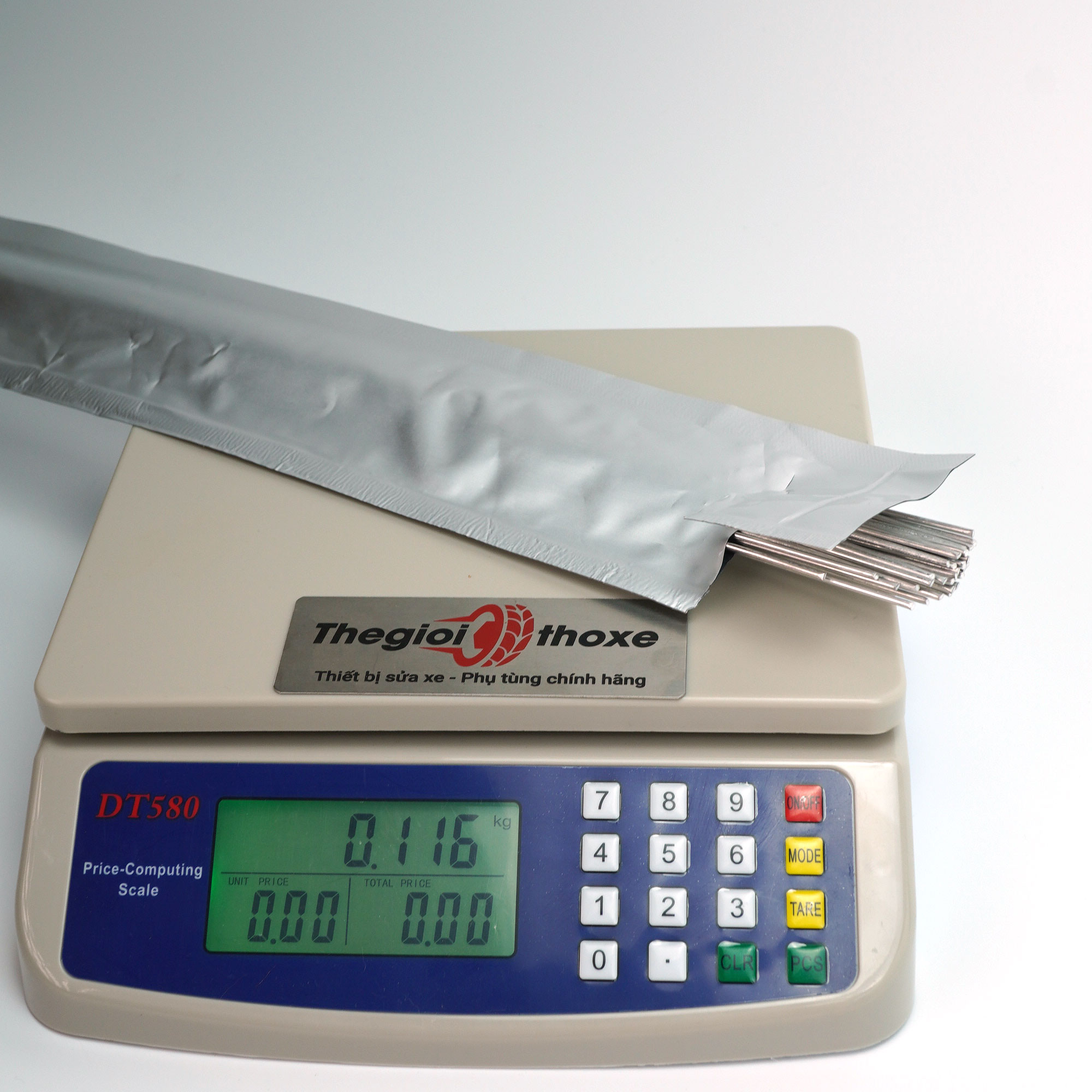 Que hàn nhôm lõi thuốc tại Thế Giới Thợ Xe