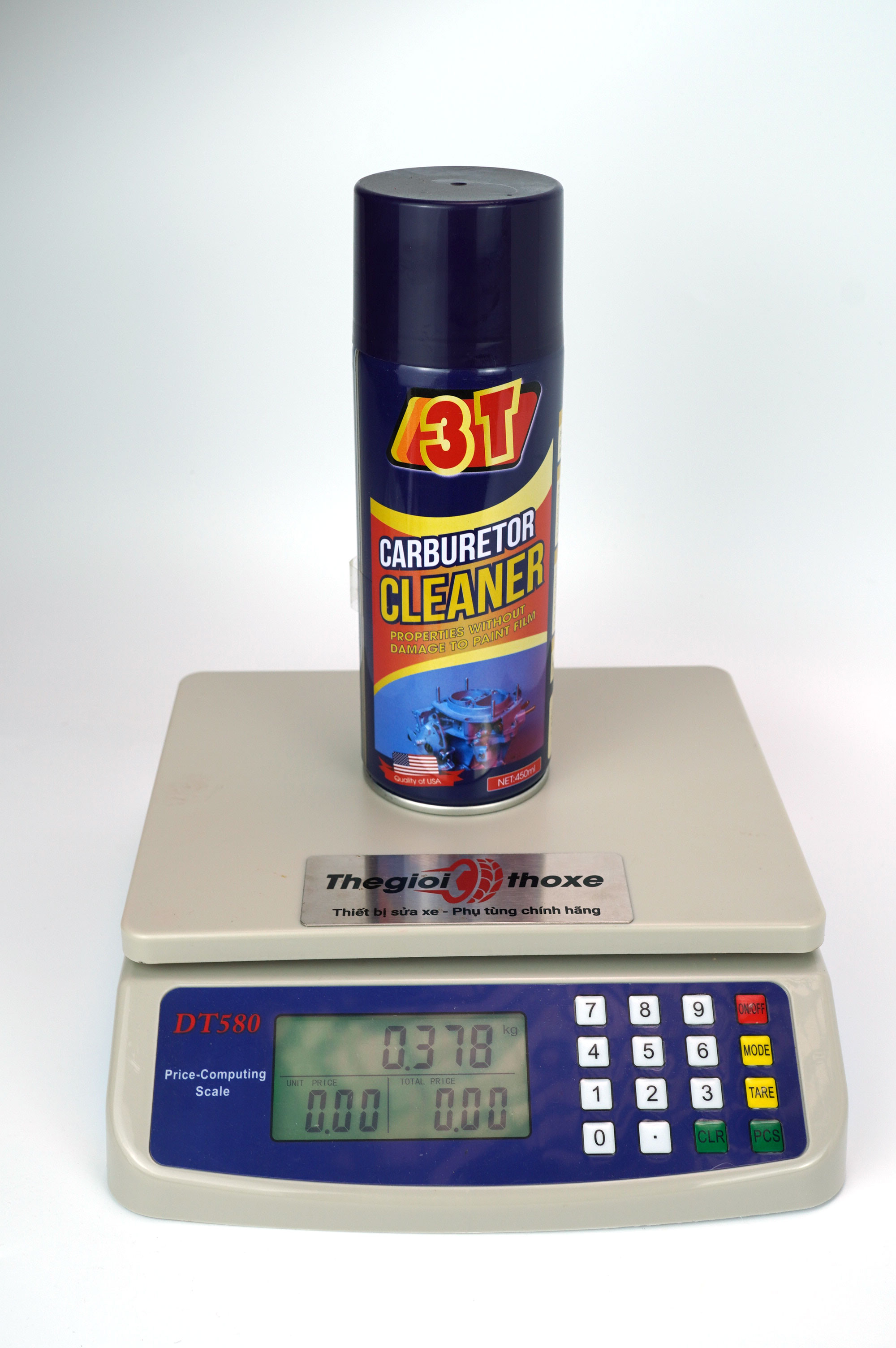 Trọng lượng và thể tích bình xịt chế 3T