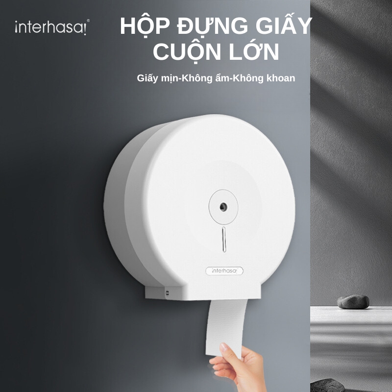 Hộp đựng giấy vệ sinh treo tường Interhasa HSD-E51018