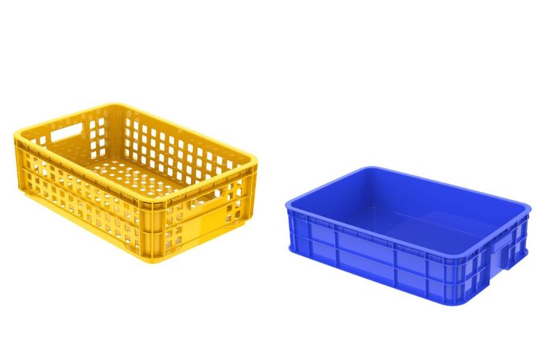 Sóng nhựa được làm từ nhựa HDPE hoặc nhựa PP