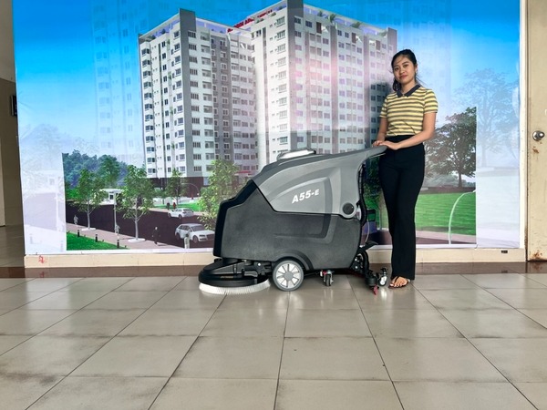 Máy chà sàn liên hợp đẩy tay A55-E