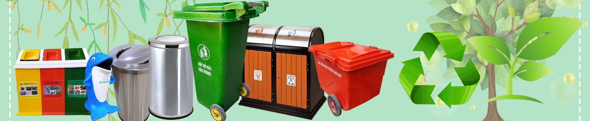 Các loại thùng rác