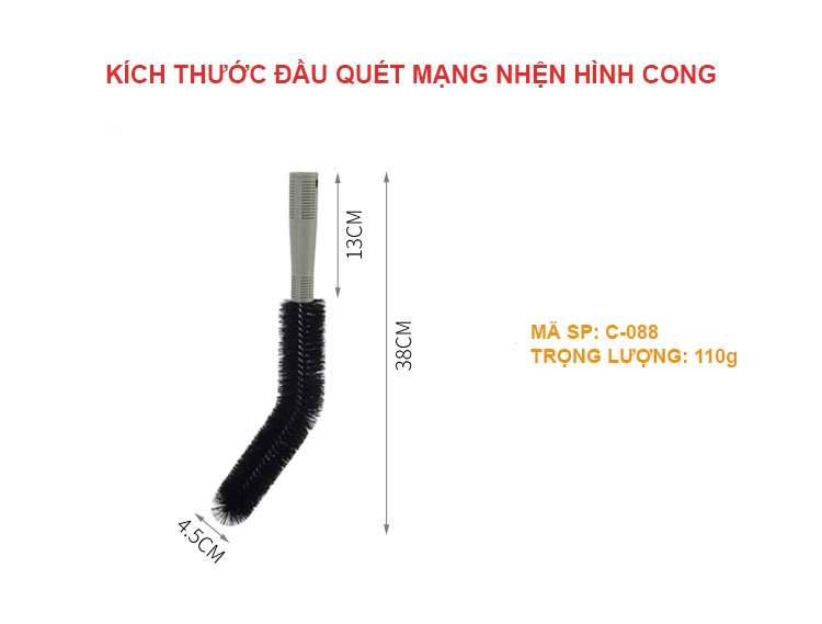 Đầu quét mạng nhện cong Model C-088