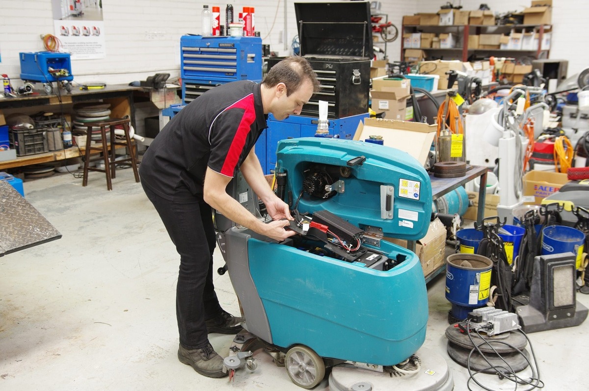 Các lỗi phổ biến của máy chà sàn