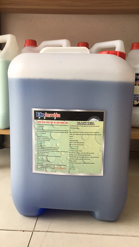 Dung dịch làm bóng, làm khô và bảo vệ thân xe Ekokemika Bubble Wax 20L