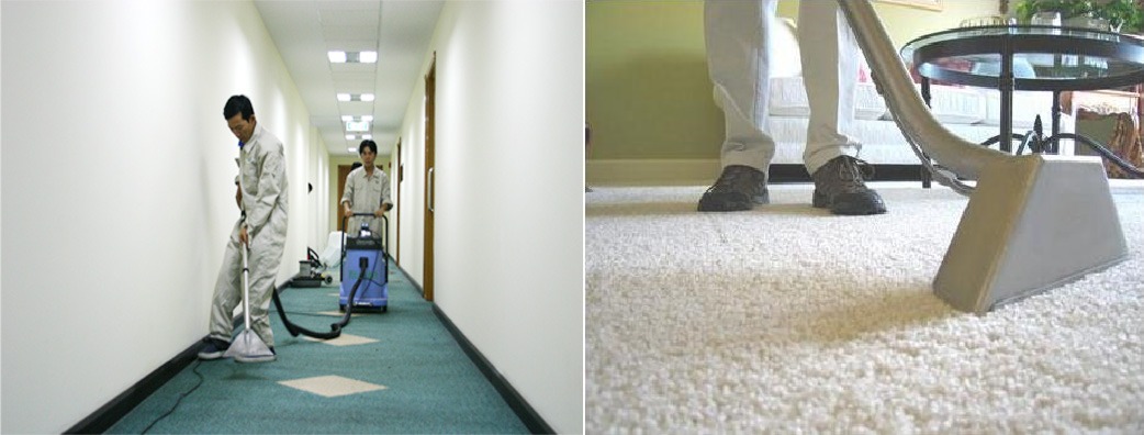 Sử dụng máy giặt thảm