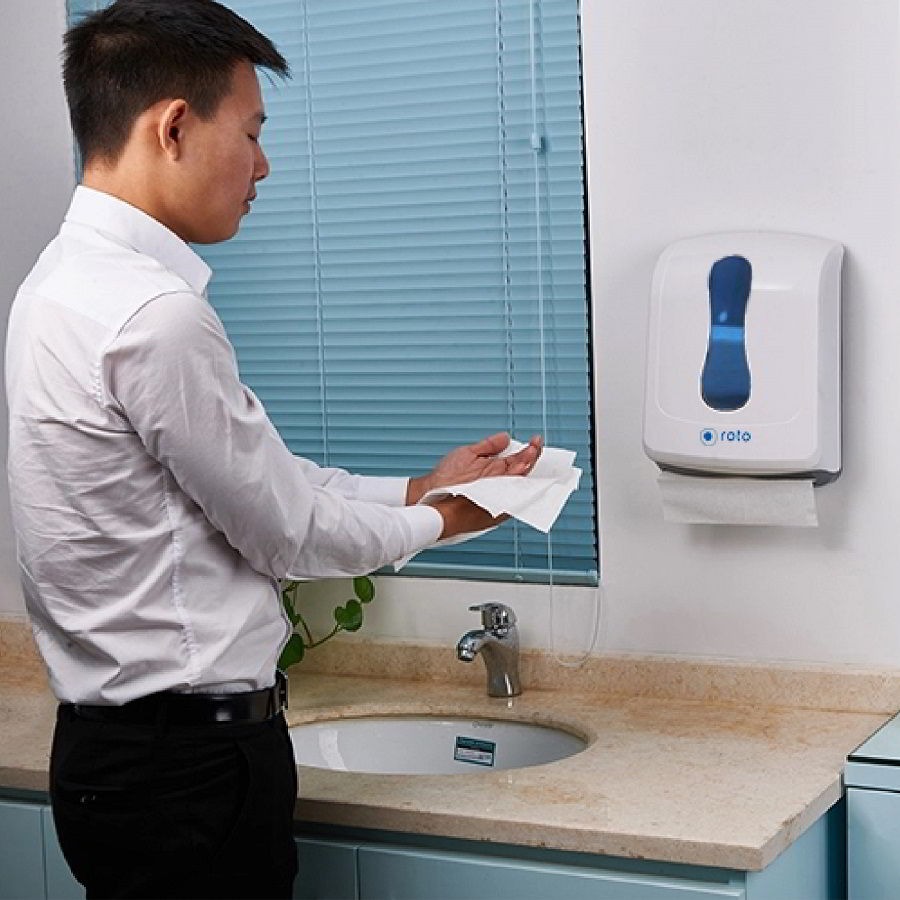 Sử dụng hộp đựng giấy