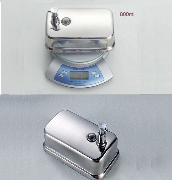 Hộp đựng nước rửa tay xà phòng nhấn treo tường inox Lulaca - Siêu thị Mini