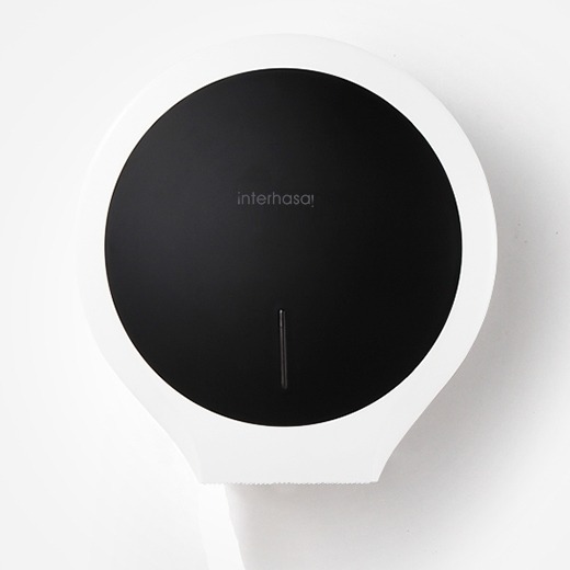 Hộp đựng giấy vệ sinh cuộn lớn interhasa E 1008 màu Đen