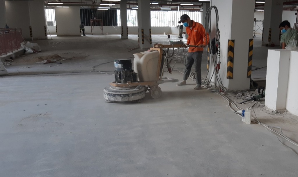 Cải tạo sàn bê tông cũ