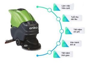 ưu điểm chà dòng máy chà sàn liên hợp Anko AR-55