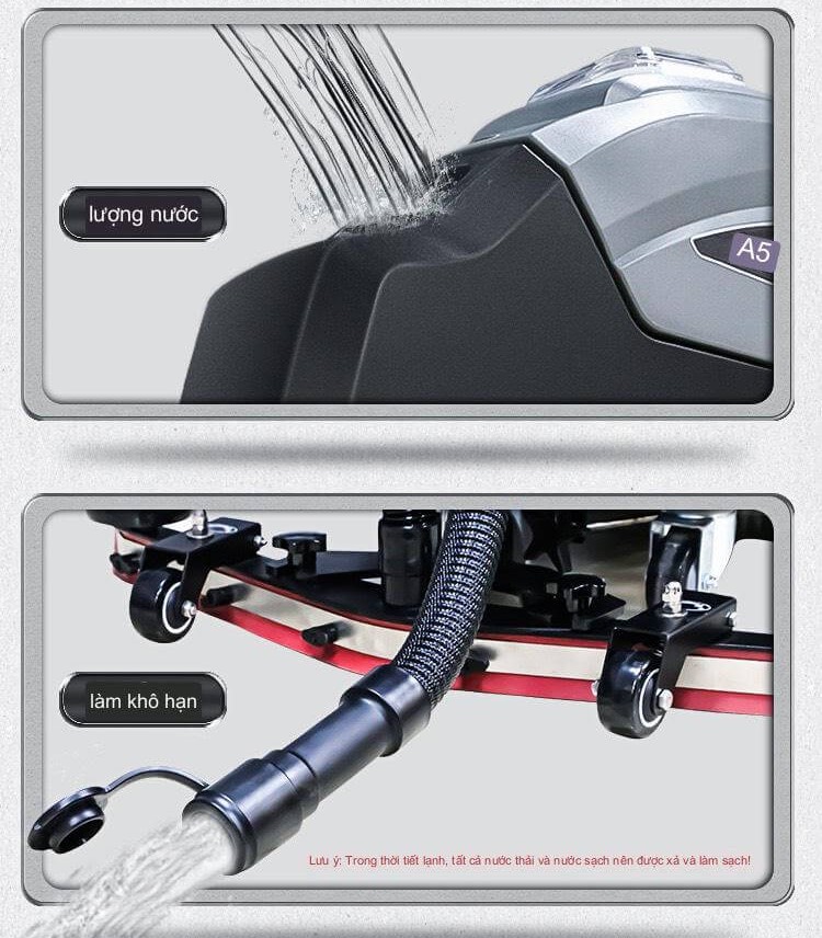 Bình chứa dung dịch hóa chất chà sàn