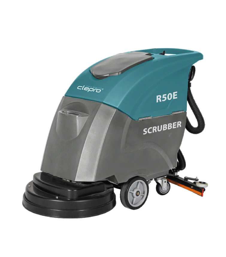 Máy chà sàn liên hợp đẩy tay Clepro R50E dùng điện