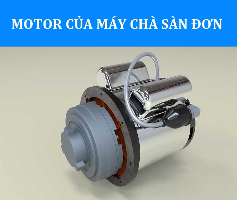 Bảo dưỡng motor của máy chà sàn đơn