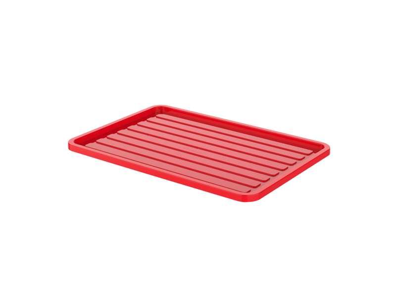 Nắp sóng nhựa bít - Nắp rổ nhựa bít