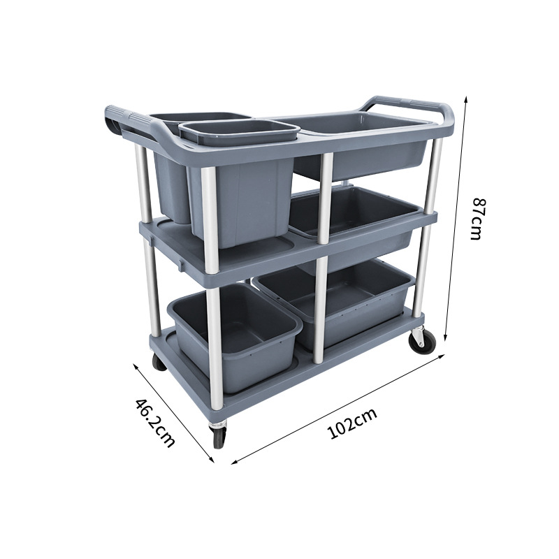 Xe đẩy phục vụ nhà hàng - khách sạn AF08183